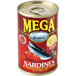 Mega Sardines Tomato Sauce Chili | 155g