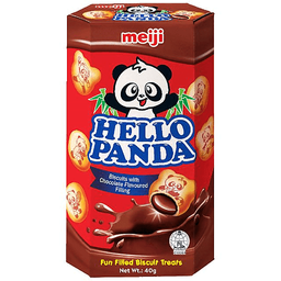 Meiji Hello Panda Biscuits with Chocolate Flavored Cream | 40g