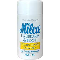 Milcu Underarm & Foot Deodorant Powder | 40g