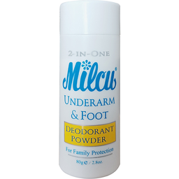 Milcu Underarm & Foot Deodorant Powder | 80g