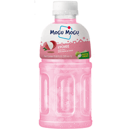 Mogu Mogu Lychee Juice with Nata De Coco | 320ml