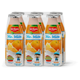 Mr. Milk Orange Yoghurt Flavored Milk Drink | 80ml x 6s