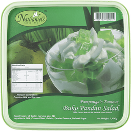 Nathaniel's Buko Pandan Salad | 1/2gal