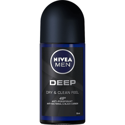 Nivea Men Deep Deo Roll On | 50ml