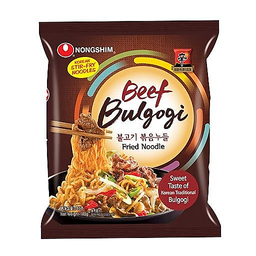 Nongshim Beef Bulgogi Fried Noodle Pouch | 103g