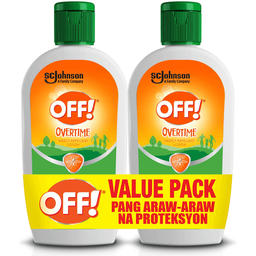 OFF! Lotion Mosquito Repellent Overtime Twin Pack | 100ml x 2