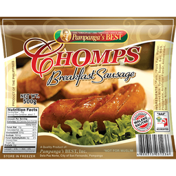Pampanga's Best Chomps Breakfast Sausage | 500g