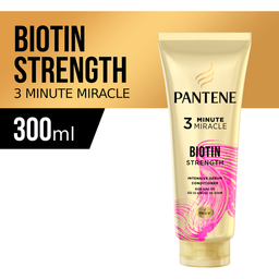 Pantene 3 Minute Miracle Biotin Strength Conditioner | 300ml