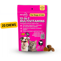 Pet Logic 10 in 1 Multivitamin Dog and Cat Beef Flavor | 40g