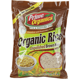 Prime Organics Brown Rice | 2kg