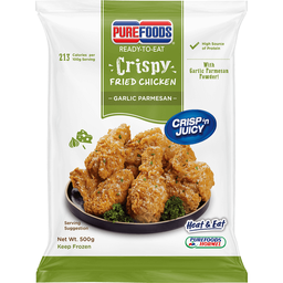 Purefoods Crispy Fried Chicken with Garlic Parmesan Powder | 500g