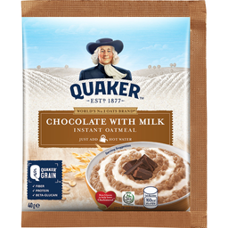 Quaker Chocolate with Milk Instant Oats | 40g