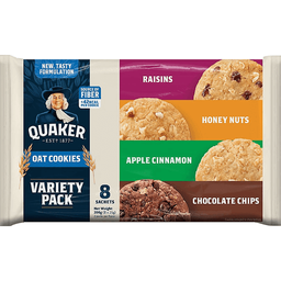 Quaker Oat Cookies Variety Pack | 25g x 8s
