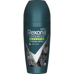 Rexona Men Deodorant Roll-On Natural Fresh Charcoal Detox | 45ml