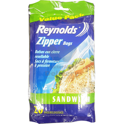 Reynolds Sandwich Zipper Bags | 20s