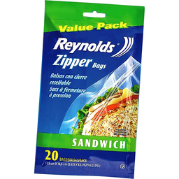 Reynolds Zipper Bags Sandwich Small | 20s