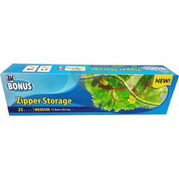 SM Bonus Medium Storage Zip Bag | 25s