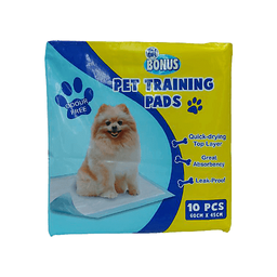 SM Bonus Pet Training Pads 60cmx45cm | 10s