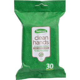 Sanicare Clean Hands Sanitizing Wipes | 30s