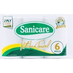 Sanicare Kitchen Towel 2ply | 6s