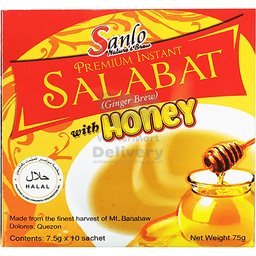 Sanlo Salabat with Honey | 7.5g x 10s