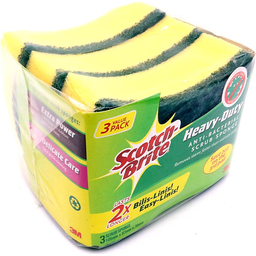 Scotch-Brite Anti-Bacterial Scrub Sponge Value Pack | 3s