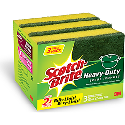Scotch-Brite Scrub Sponge Value Pack | 3s