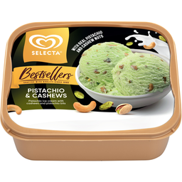 Selecta Pistachio & Cashew Ice Cream | 1.25L