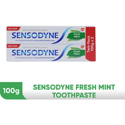 Sensodyne Freshmint Sensitivity Toothpaste Twin Pack | 100g x 2s