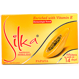 Silka Papaya Whitening Herbal Soap | 135g