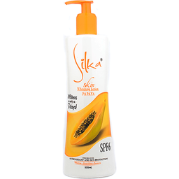 Silka Skin Whitening Lotion Papaya SPF6 | 500ml