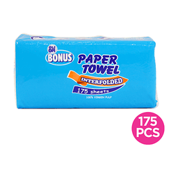 Sm Bonus Interfolded Paper Towel | 175pulls