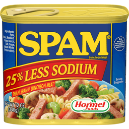 Spam 25% Less Sodium | 340g