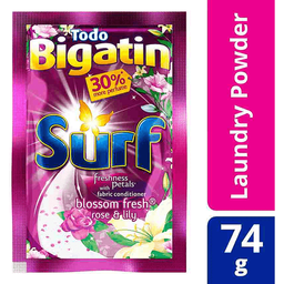 Surf Blossom Fresh Laundry Powder Detergent | 74G