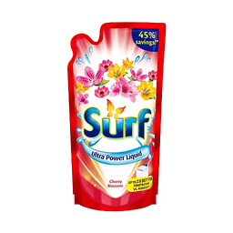 Surf Cherry Blossom Laundry Liquid Detergent | 900ML Pouch