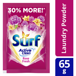 Surf Rose Fresh Detergent Powder | 65g x 7s