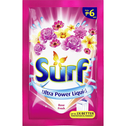 Surf Rose Fresh Laundry Liquid Detergent | 64ML Sachet