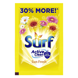 Surf Sun Fresh Laundry Powder Detergent | 57g x 6s
