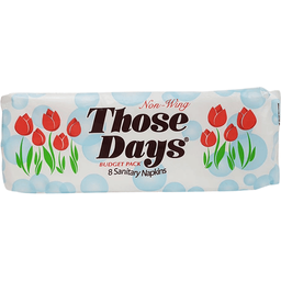 Those Days Napkin Budget Pack Non-Wing | 8pcs