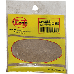 Twin M Spices Ground Black Pepper | 50g