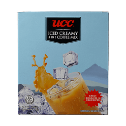 UCC Iced Creamy 3 in 1 Coffee Mix | 25g x 10s
