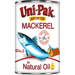 Uni-Pak Mackerel in Natural Oil | 155g