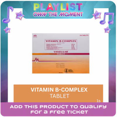 VANEULAR VANEULAR Vitamin B Complex Sold Per Piece
