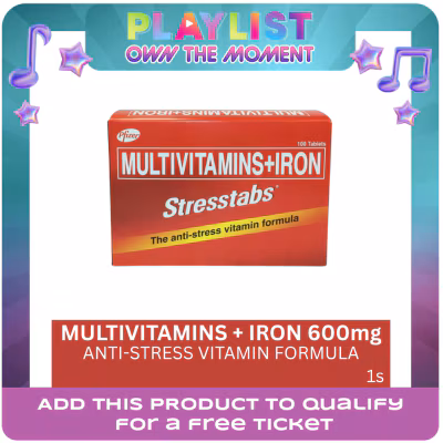 STRESSTABS Multivitamins 600mg 1 Tablet