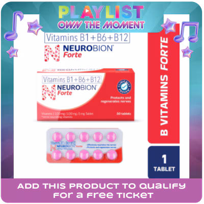 NEUROBION Forte B Vitamins (B1+B6+B12) Tablet 1s   Nerve Care