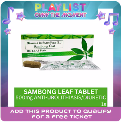 RE LEAF Sambong leaf 500mg 1 Tablet