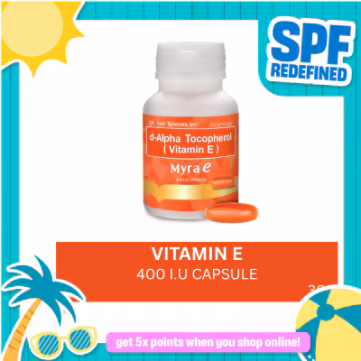 MYRA E MYRA E Vitamin E 400 IU X 30 Capsule