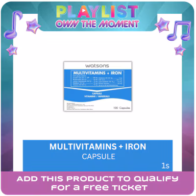 WATSONS GENERICS WATSONS GENERICS Multivitamins with Iron Sold Per Piece