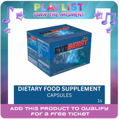 EYEBERRY EYEBERRY Dietary Food Supplement Sold Per Piece