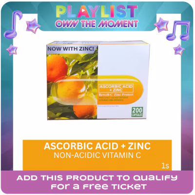 BEWELL C BEWELL C Zinc Protect/ Non-Acidic Vitamin C With Zinc Capsule Sold Per Piece